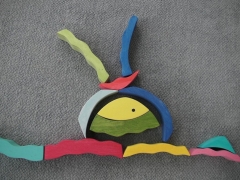 Nr. 115 - Legespiel Fisch - Beispiel Handstand