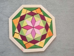 Nr. 124 - Mandala 8-Eck Pink