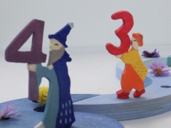 Nr. 301 - Advent-/ Geburtagsspirale Steckelement